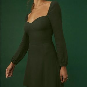 NWT Reformation Mochi Dress - Fern Green